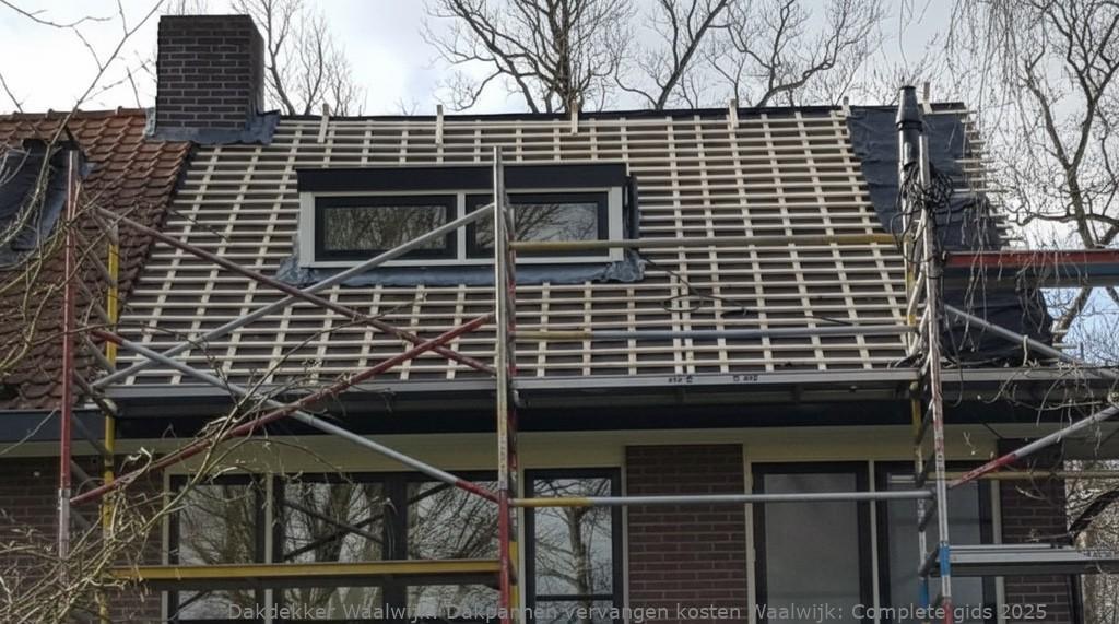 Dakpannen Vervangen Kosten Waalwijk