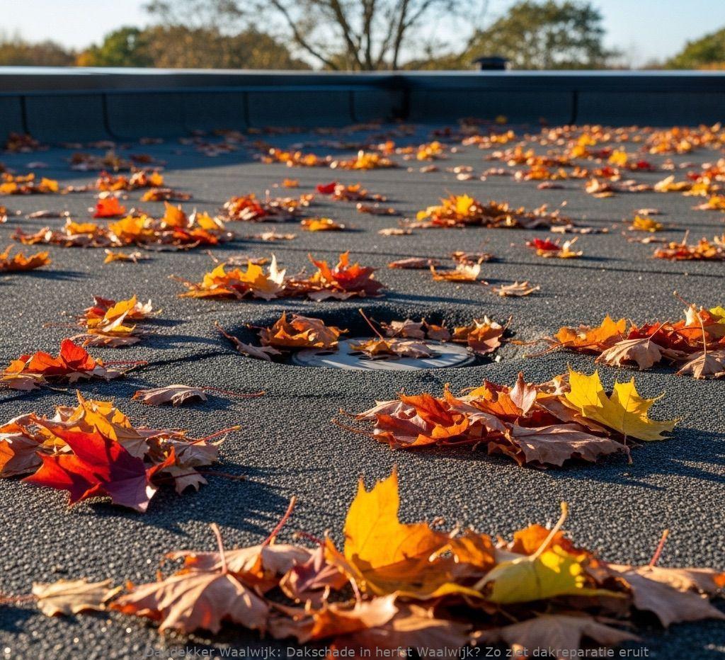 Dakschade In Herfst Waalwijk